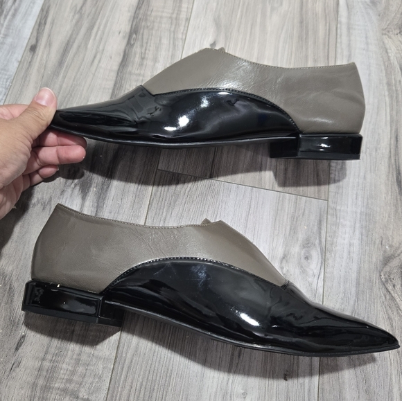 Nine West Treasure Two Tone Pointed Flats Sz 8.5 - Picture 2 of 11